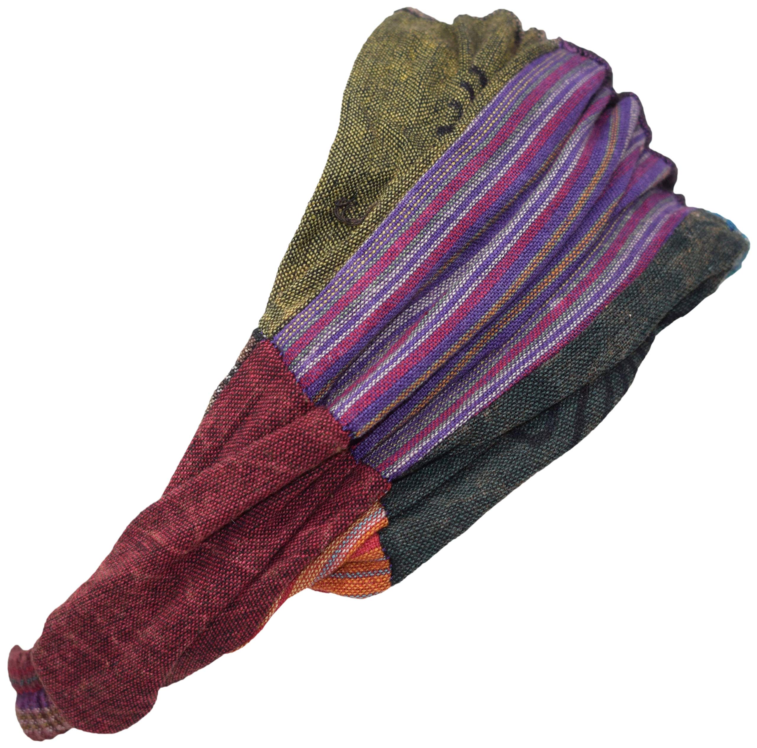 Gheri Cotton Elastic Hippie Bohemian Bandana Headband Patchwork Stonewashed — image 1