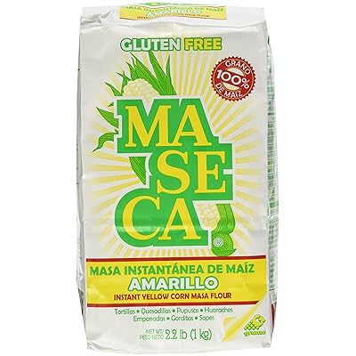 Maseca Instant Yellow Corn Masa Flour 2.2lb | Masa Instantanea de Maiz Amarillo 1kg (2)