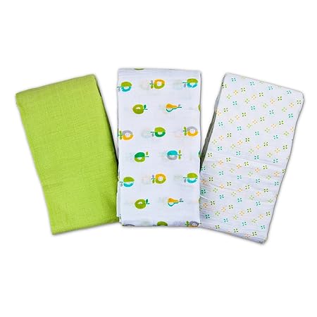 Buy Summer Infant 3 Count Swaddleme Muslin Blanket Apple Pear Online At Low Prices In India Amazon In