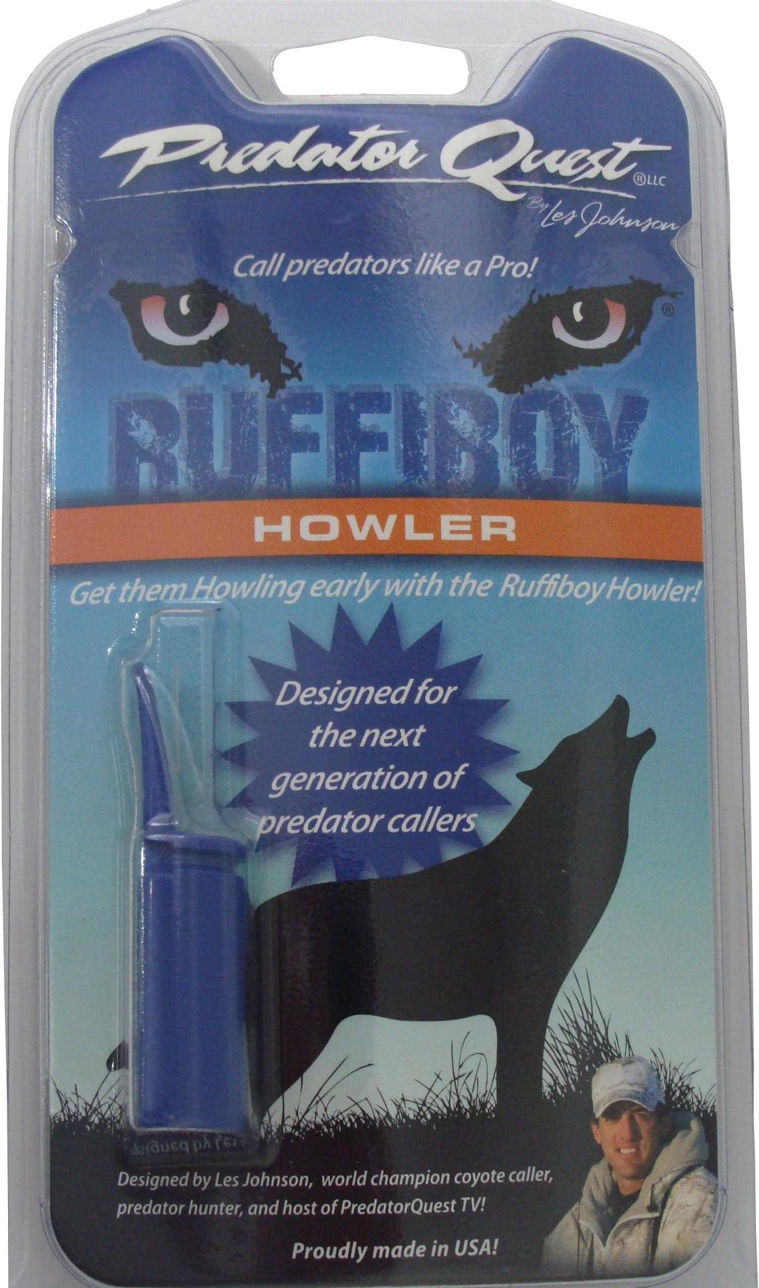 Predator Quest - RuffiBoy Howler - Les Johnson - Predator Call- Coyote Hunting
