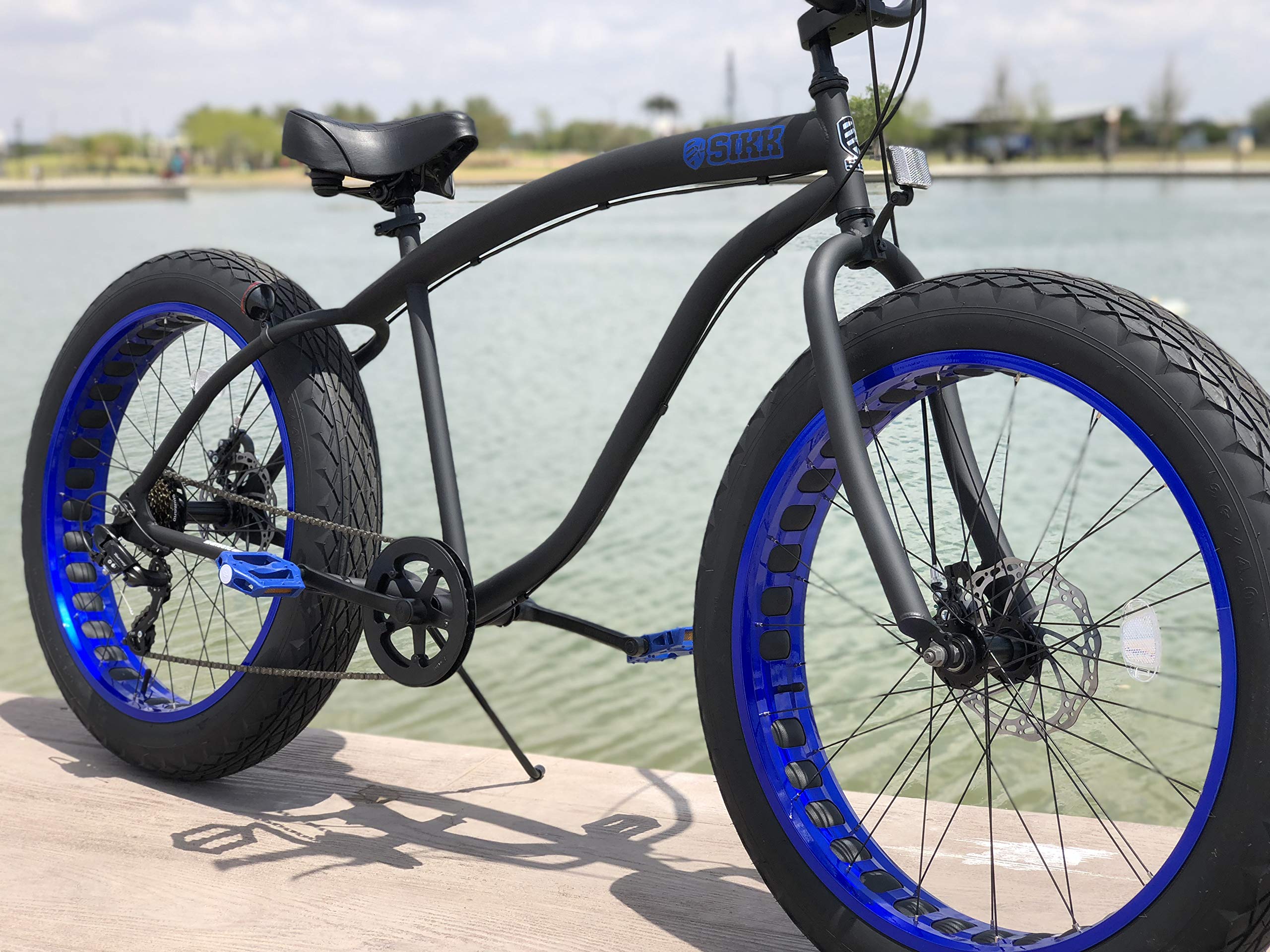 7 speed fat tire beach cruiser