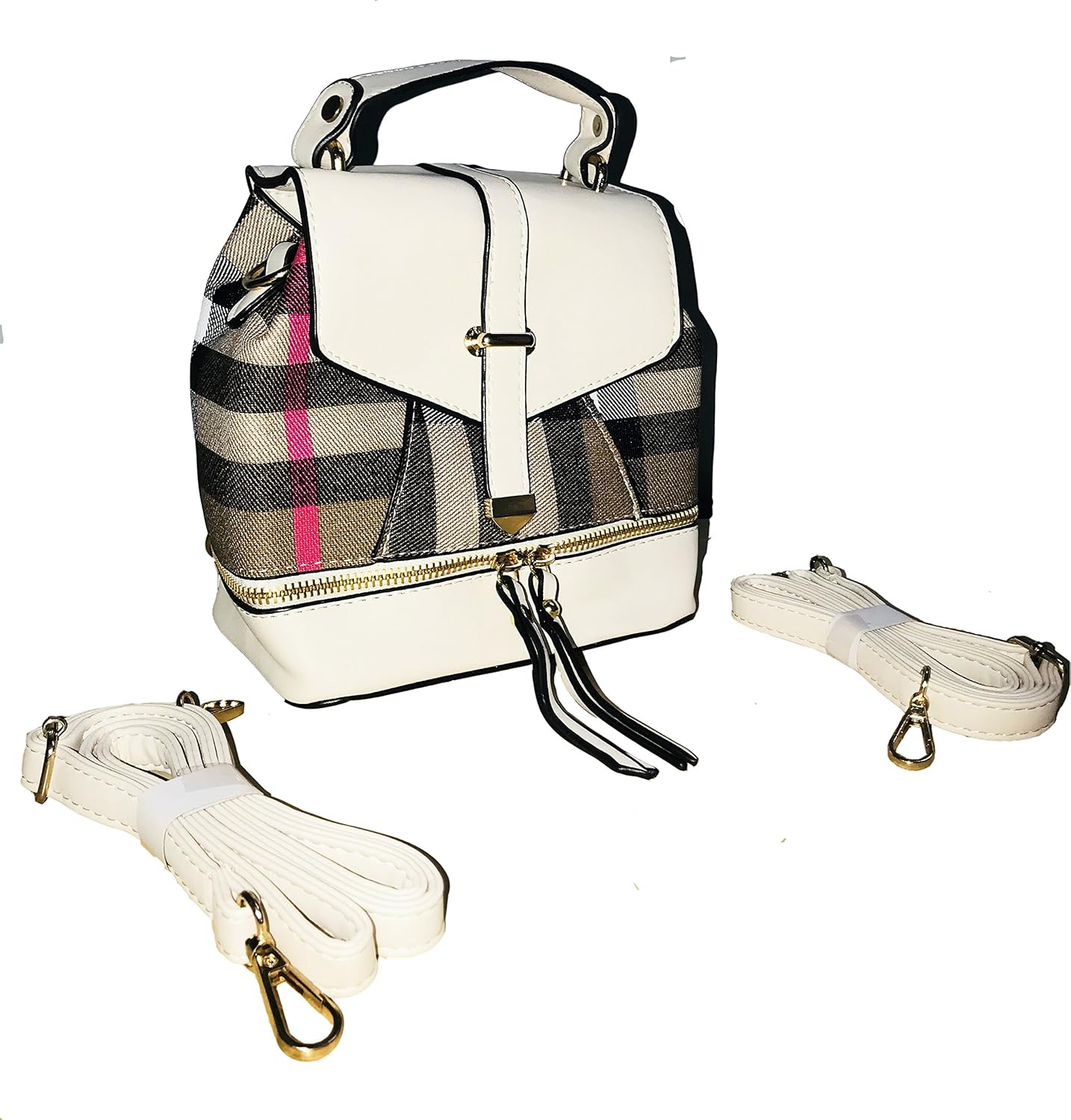 beige women casual handbag & girls sling purse