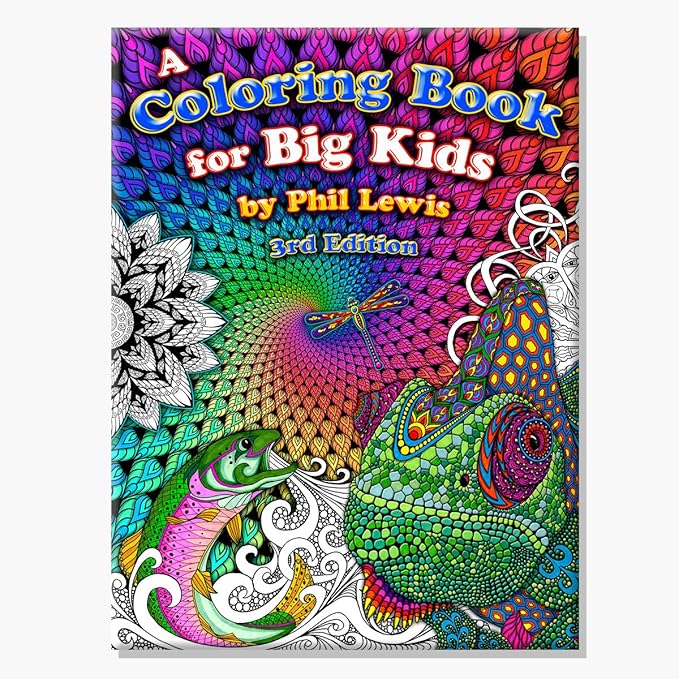 A Coloring Book for Big Kids Office Products