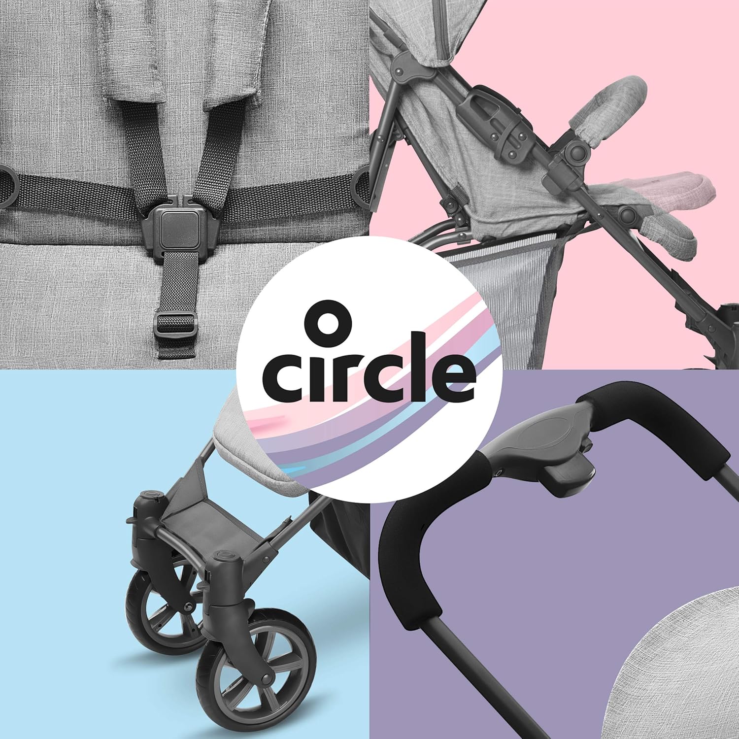 poussette canne avec position couchée