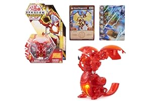 Bakugan Legends Dragonoid Light Up Action Figure, 1 Character Card and Metal Gate Card, Kids Toys for Boys Ages 6 and Up