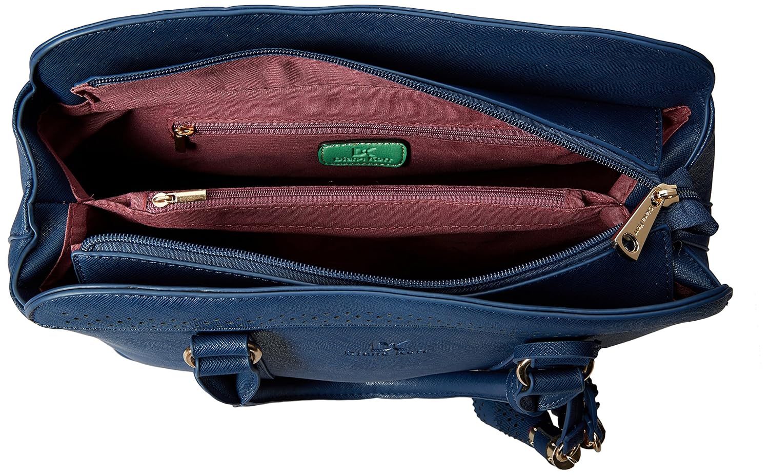diana korr layla women's shoulder bag (blue) (dk21blu)
