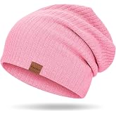 YANIKY Soft Slouchy Beanie for Women Men, Lightweight Beanie Hats, Stretch Chemo Headwear Skull Cap