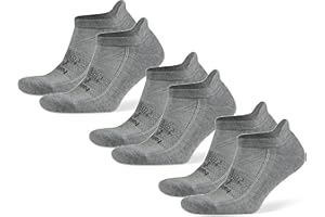 Balega Unisex Hidden Comfort Performance No Show Athletic Running Socks for Men and Women (3-pack)