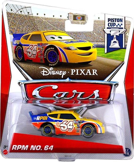 Disney Pixar Cars Piston Cup Racer (RPM 64) Amazon.co.uk Toys & Games