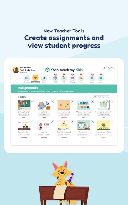 Amazon Com Khan Academy Kids Free Educational Games Books