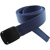 Thomas Bates Nylon Outdoor Hiker Belt Easy Trim Webbing for Perfect Fit Up to Size 42in Heavy Duty Plastic Adjustable Buckle