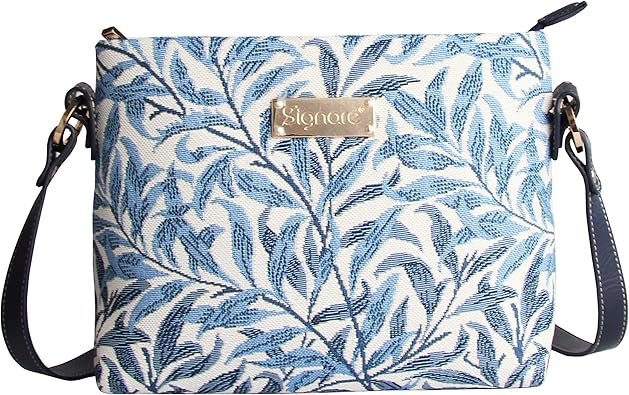 light blue small handbag