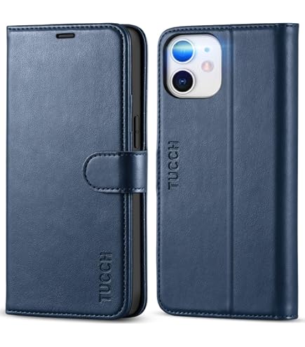 Amazon.com: ZZXX for iPhone 12 Mini Wallet Case with Card Slot