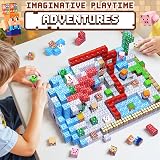 COOLJOYA Magnetic Blocks 108 Piece Set 20 Colors STEM Montessori Building Toys view 7