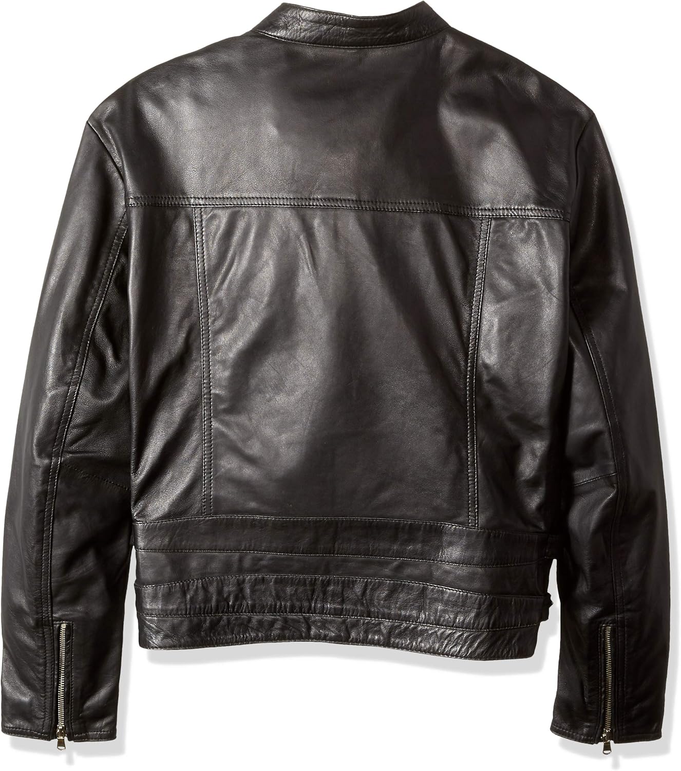 slink jeans leather moto jacket