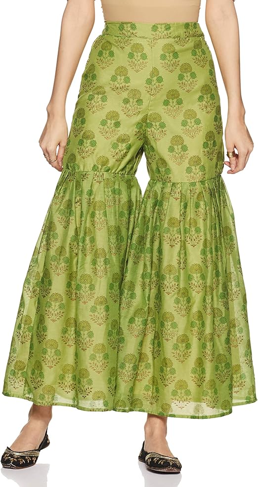 Buy Indya Women's Flared Pants at Amazon.in