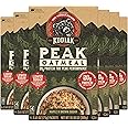 Kodiak Cakes Peak Instant Oatmeal Packets, Maple Brown Sugar, High Protein,100% Whole Grains, 6 box with 4 packets each (Total of 24 packets)