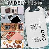 Uncle Paul Dry Bag 5 Liter Waterproof Bag for Outdoors White view 3