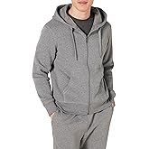 Amazon Essentials Men's Full-Zip Fleece Hoodie (Available in Big & Tall)