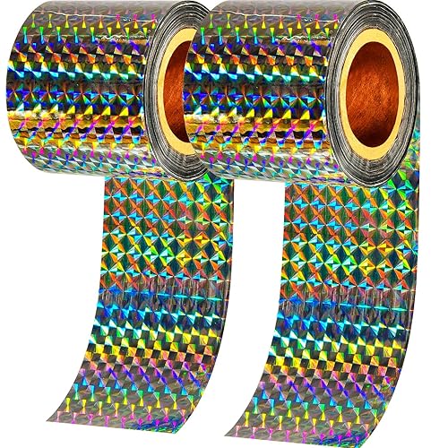 DeBird Bird Repellent Scare Tape Deterrent Ribbon Stops Damage and