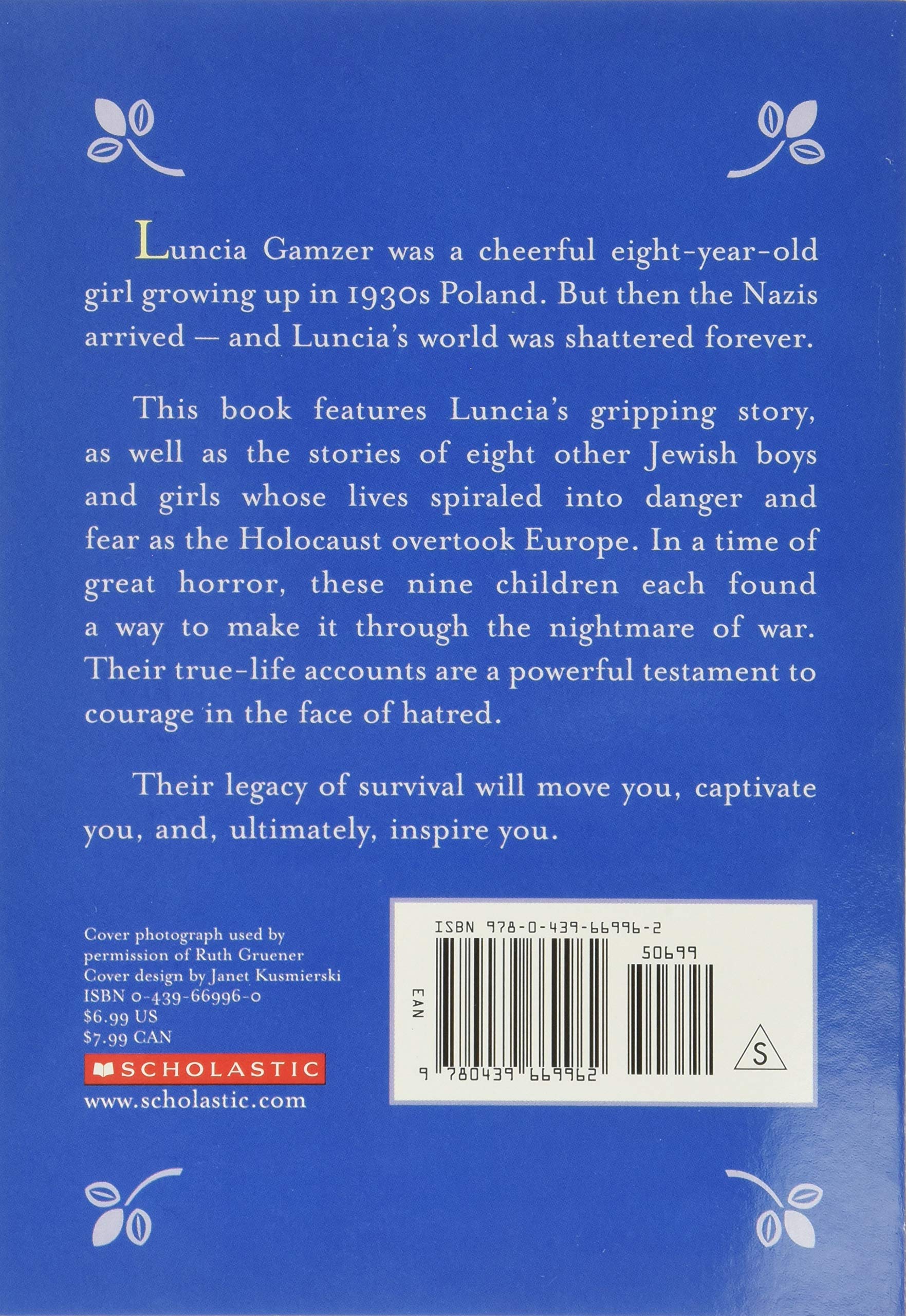 Survivors True Stories Of Children In The Holocaust Zullo Allan 9780439669962 Amazon Com Books