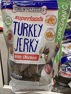chewmasters organic turkey jerky