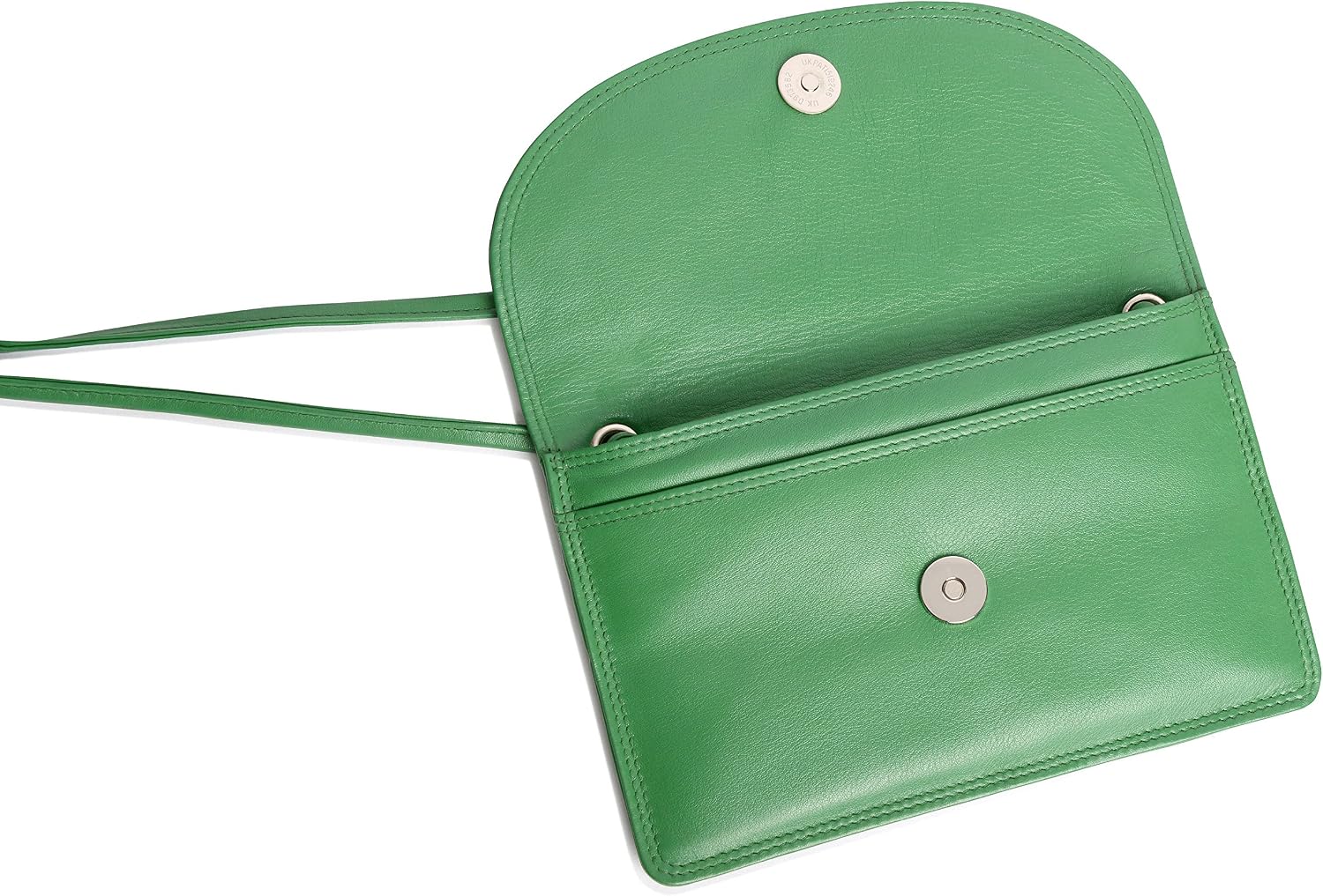 SADDLER "Isabelle Soft Leather Crossbody Bag - Slim Ladies Sling Purse, Jelly Bean - Image 5