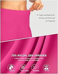 G Gradual Women's 7" Long Swim Board Shorts High
