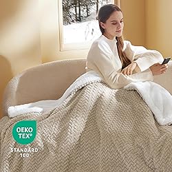 Bedsure Sherpa Blanket Queen Size for Bed