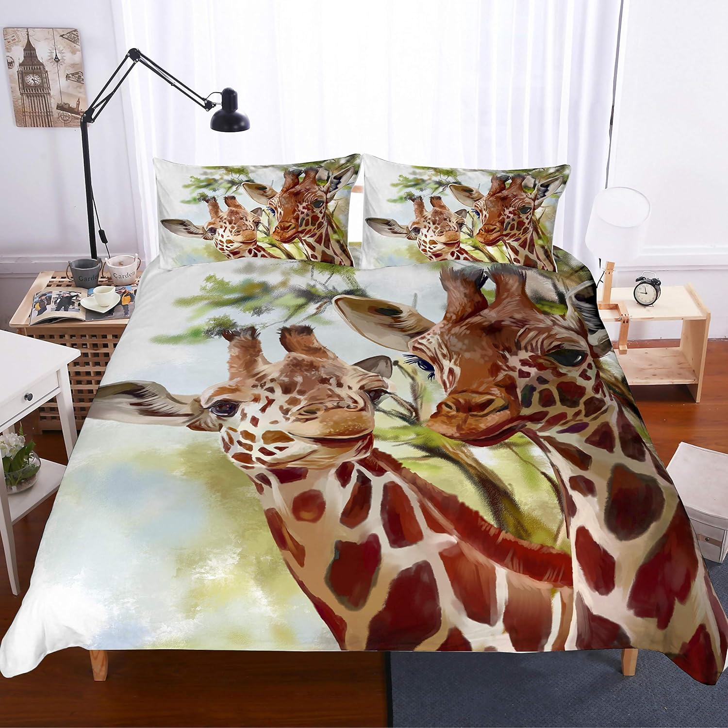 uptown giraffe bedding