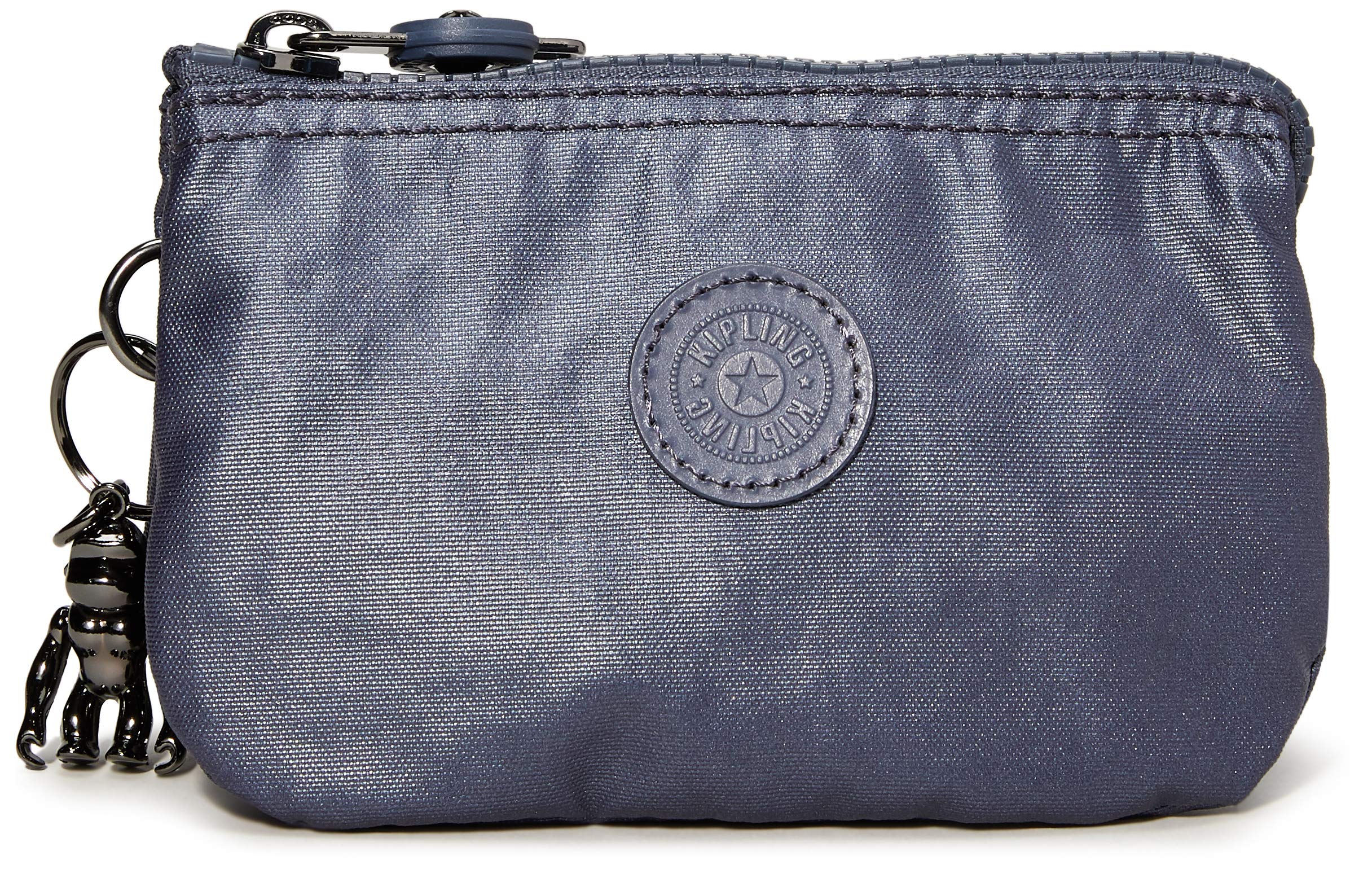 Kipling Damen Creativity S Pouches Cases Casual Flower, Midnight Frost, 4x14.5x9.5 cm (LxWxH)