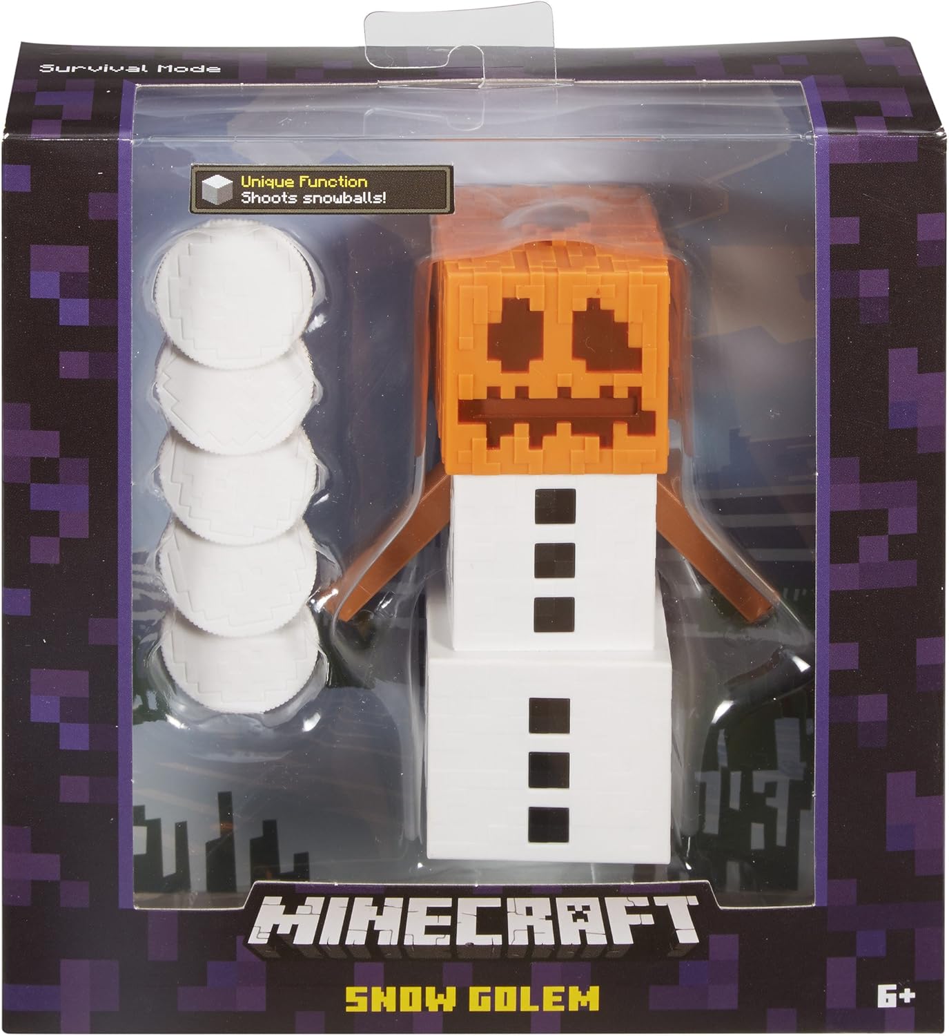 minecraft snow golem toy