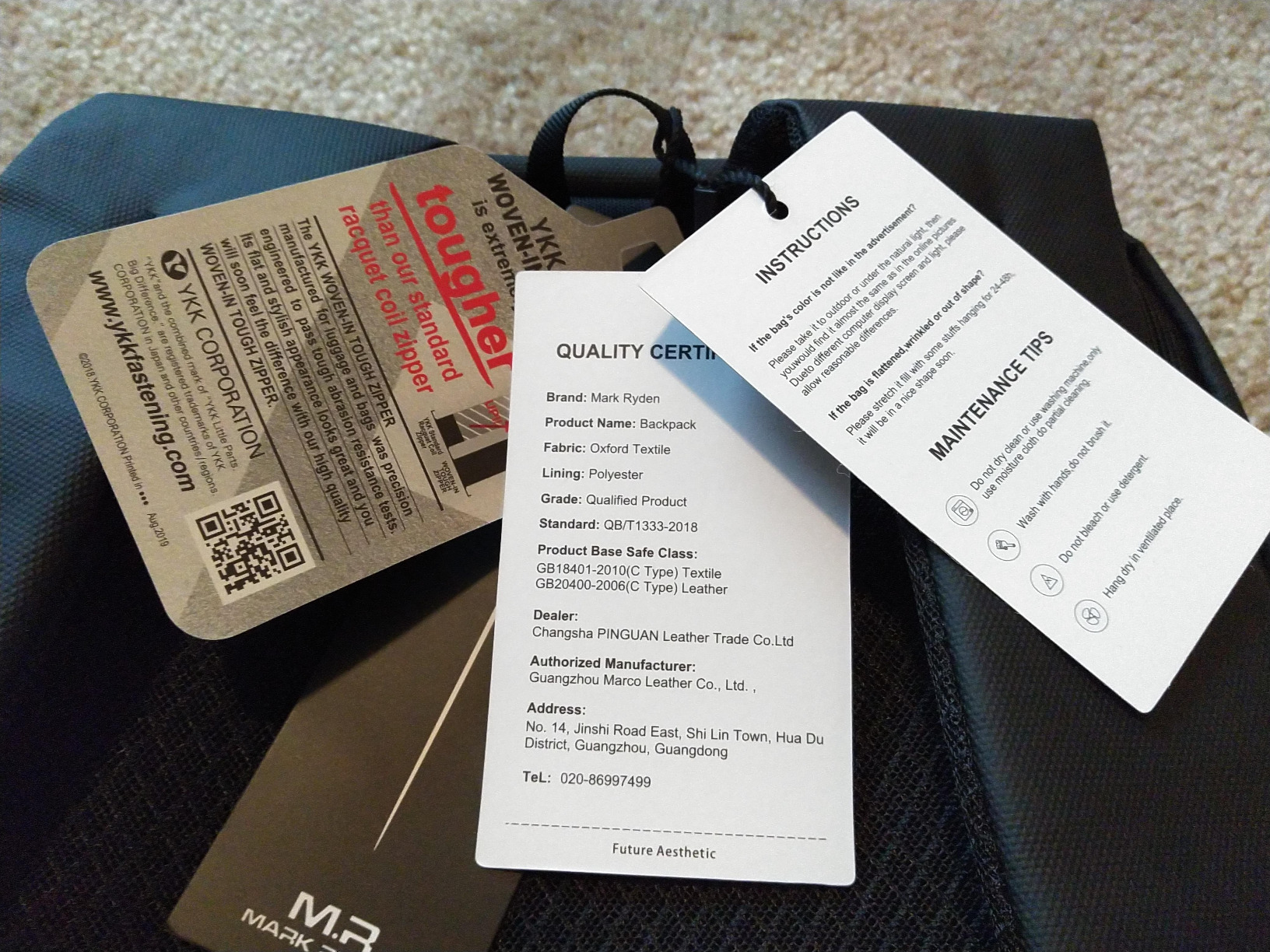 Hodnocení - Campus městský batoh photo review