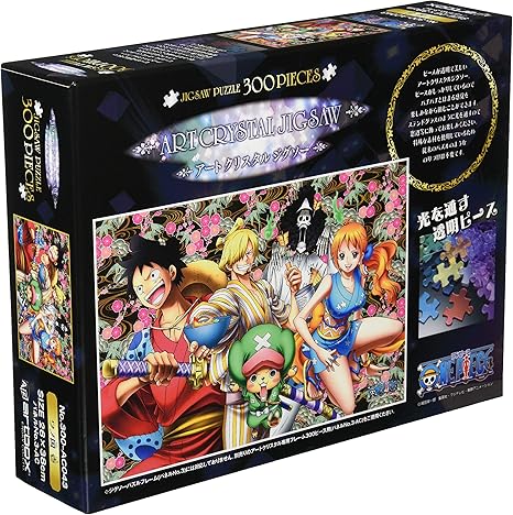 Amazon エンスカイ 300ピース アートクリスタルジグソーパズル ワンピース ワノ国壱 26x38cm ジグソーパズル おもちゃ