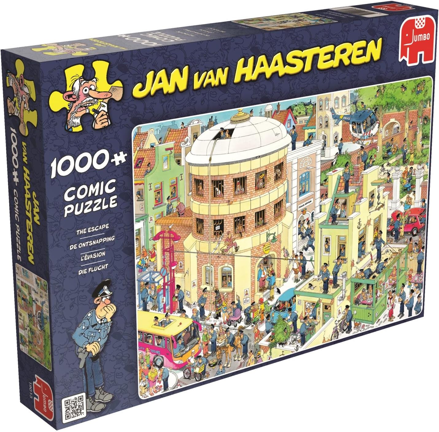 Jan van Haasteren - The Escape! - 1000 Piece Jigsaw Puzzle "New December 2014"