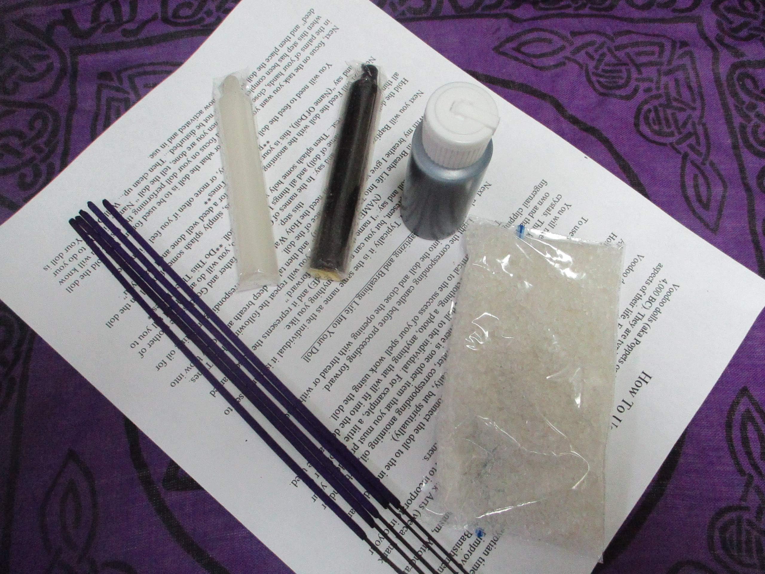 Moon Goddess Ritual Set ~ Draw Down The Moon Altar Kit ~ Witchcraft ~ Wicca ~ Witchcraft Supplies
