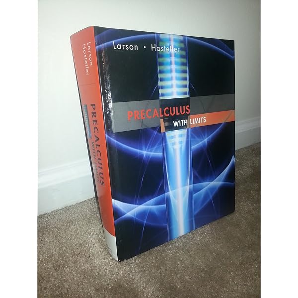 Precalculus With Limits: Larson, Ron, Hostetler, Robert P