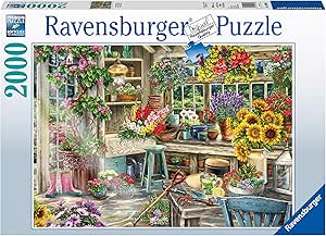 Amazon.com: Ravensburger 13996 Gardener's Paradise 2000 Piece Puzzle ...