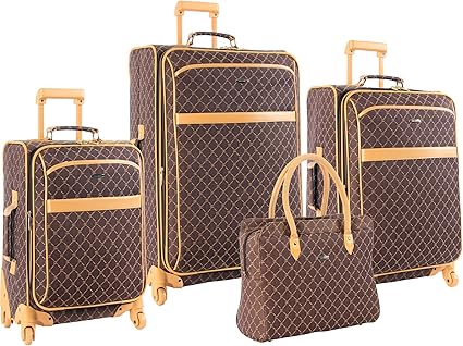 pierre cardin pc2661 hard shell luggage set