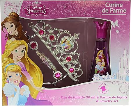 Corine de Farme Coffret Princesas Eau de Toilette + CORONA + pendientes 30 ml