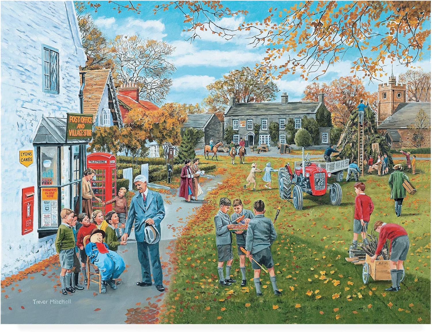 Amazon Com Trademark Fine Art Ali46044 C1419gg Penny For The Guy By Trevor Mitchell 14x19 Posters Prints