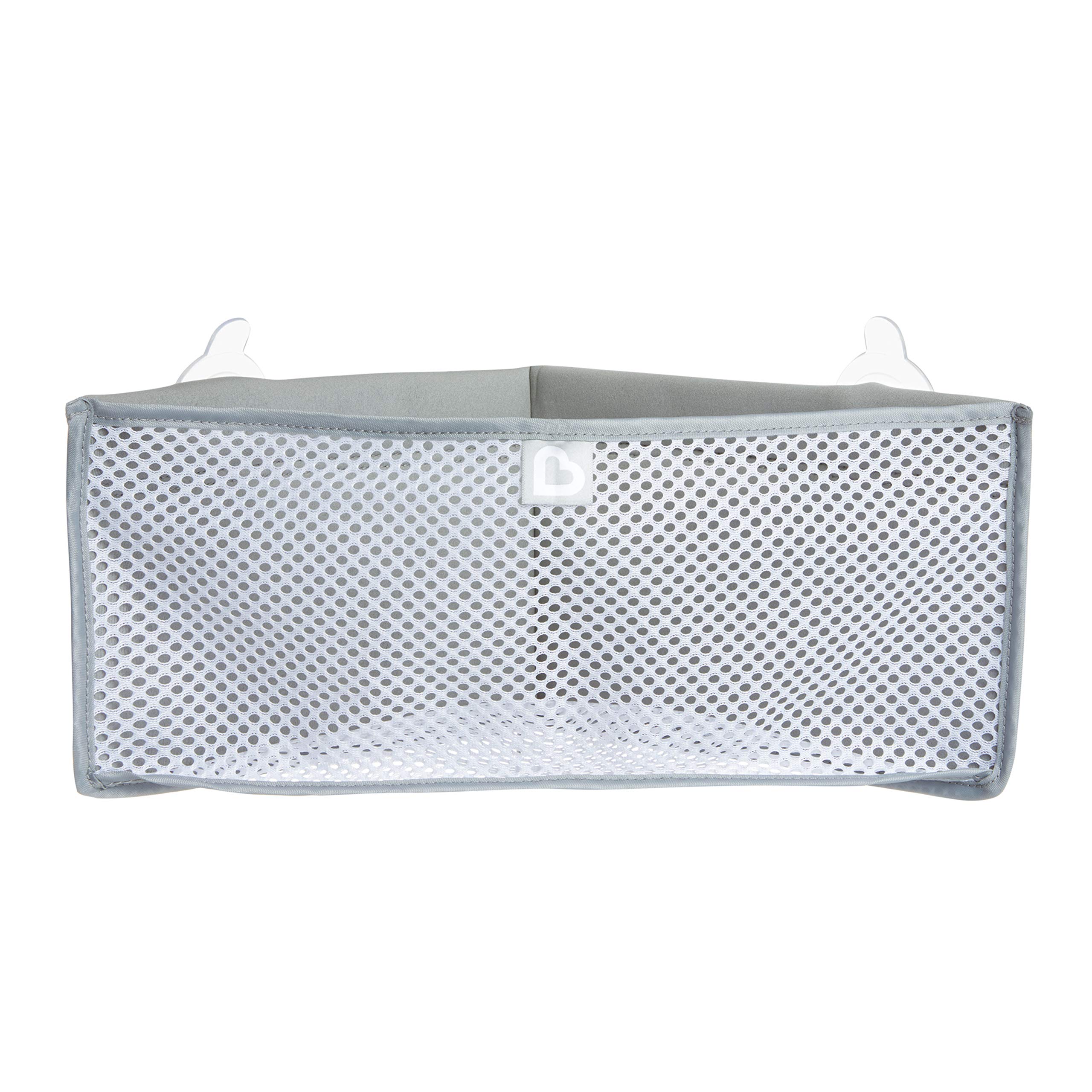 Munchkin High 'n Dry? Corner Bath Toy Organizer and Storage, Grey