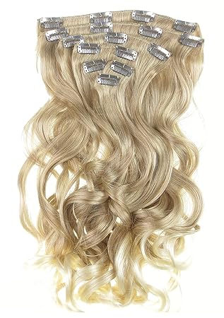 Amazon Com New Real Look Hair Extension Strawberry Blond