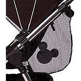 J.L. Childress Disney Baby Side Sling Stroller Cargo Net - Stroller Organizer Attachment for Storage, Mesh Bag for Baby Acces