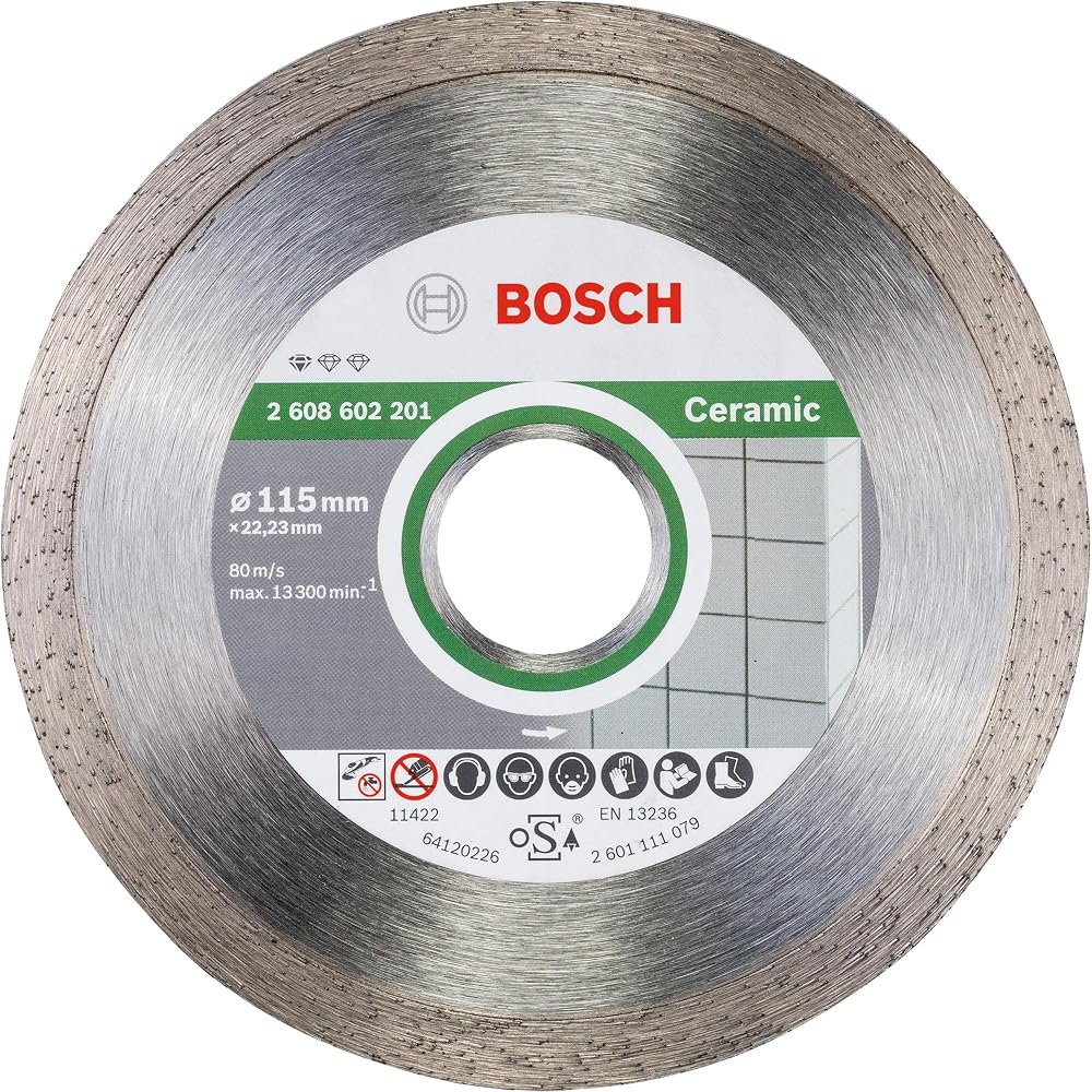 Bosch Diamond Cutting Disc Standard for Ceramic