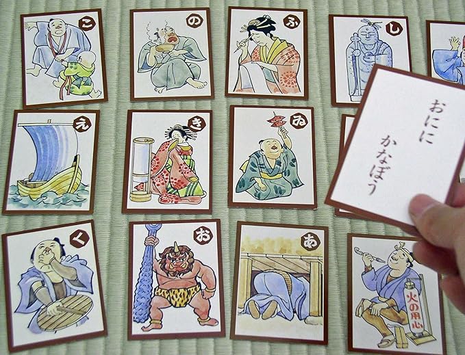 奥野かるた店 Okuno Karuta Ten 江戸いろはかるた 英文解説付 かるた おもちゃ Amazon