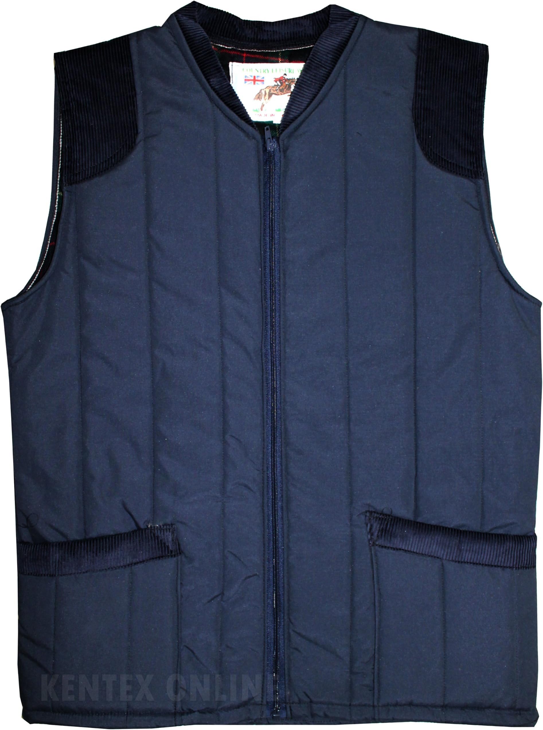 Mens Bodywarmers with Inside Lining