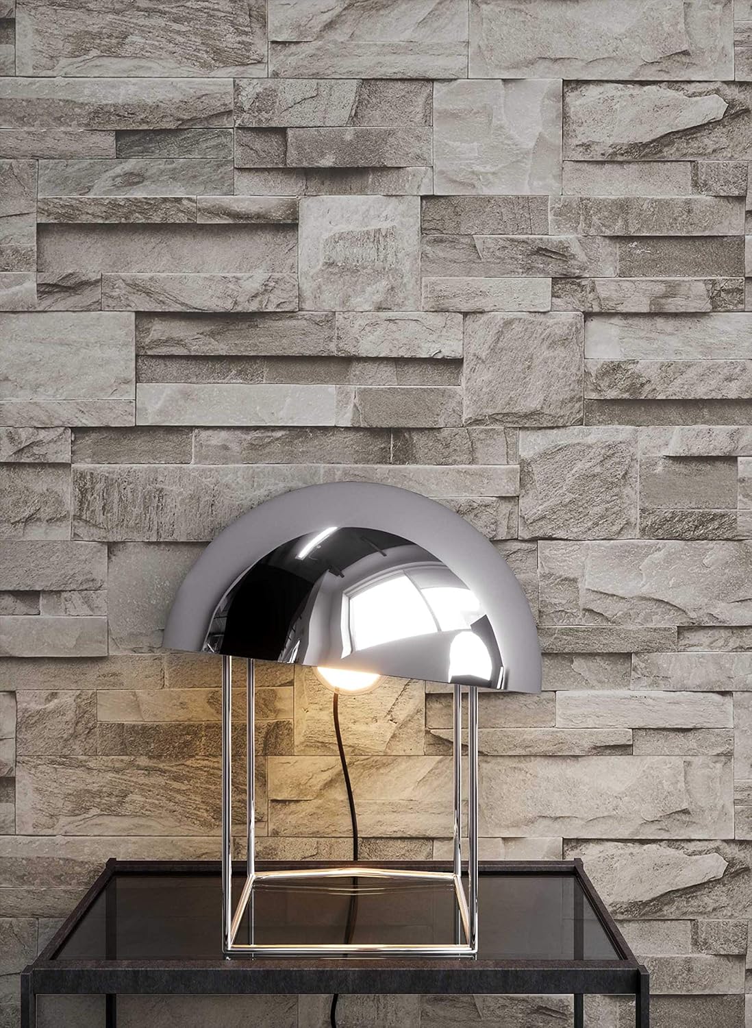 3D Graue Schiefer Tapete - 3d Steinwand Vlies Foto Wandtapete Xxl