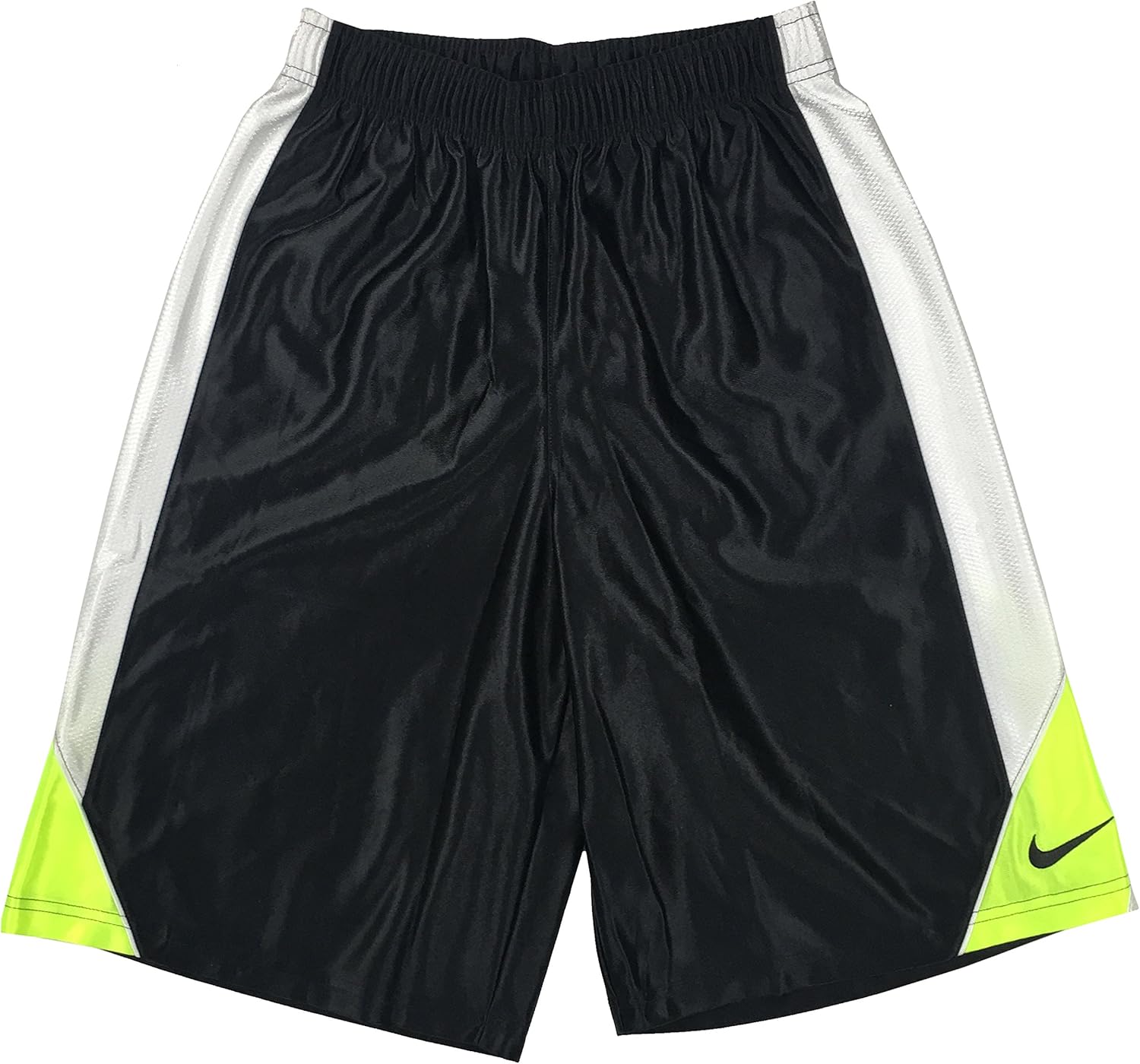 Amazon.com: Nike Kids Boys' Dunk Shorts (Little, Black/White/Volt/Black, XL (18-20 Big Kids) X 