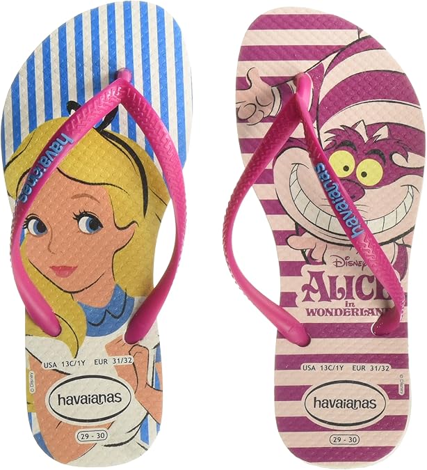 havaianas alice in wonderland